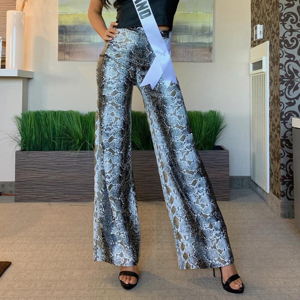 PrettyLittleThing Snakeskin Pants